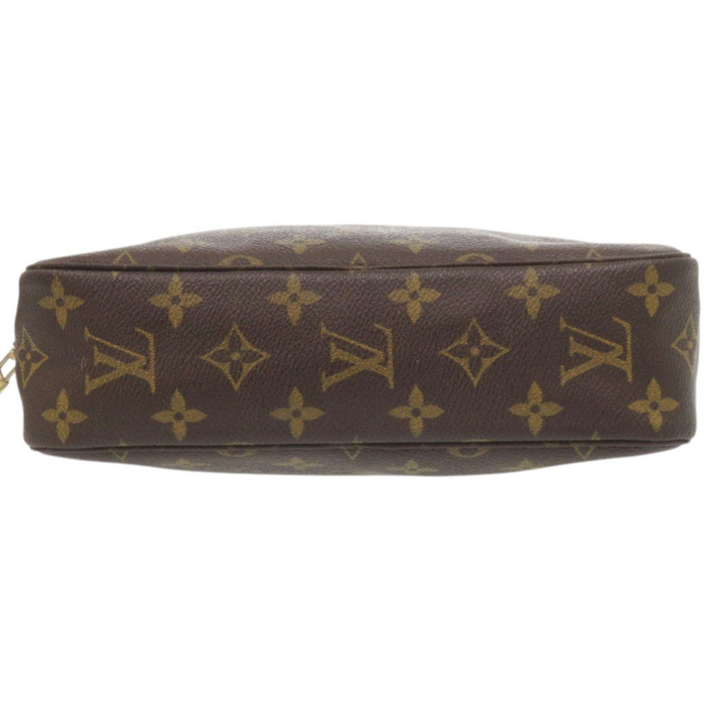 LOUIS VUITTON Authentic Brown Monogram Pouch - Picture 3 of 9